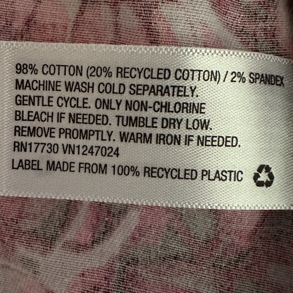 NWT 2022 Kika Vargas for Target Pink Floral Scallop Edge Mini Skirt Size 8 - Picture 9 of 10